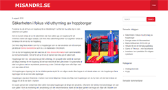 Desktop Screenshot of misandri.se